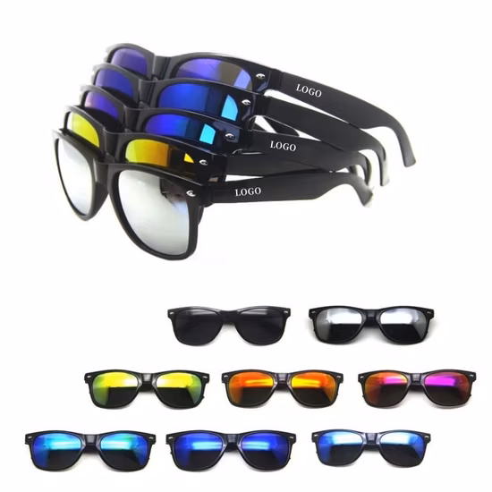 2023 Protection UV Vintage Pilot Cellulose Acetate Black Fashion Sunglasses for Women